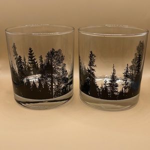 Black Lantern Whiskey Glasses